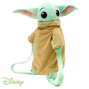 Disney Parks Star Wars Mandalorian The Child Yoda - Grogu Plush Backpack
